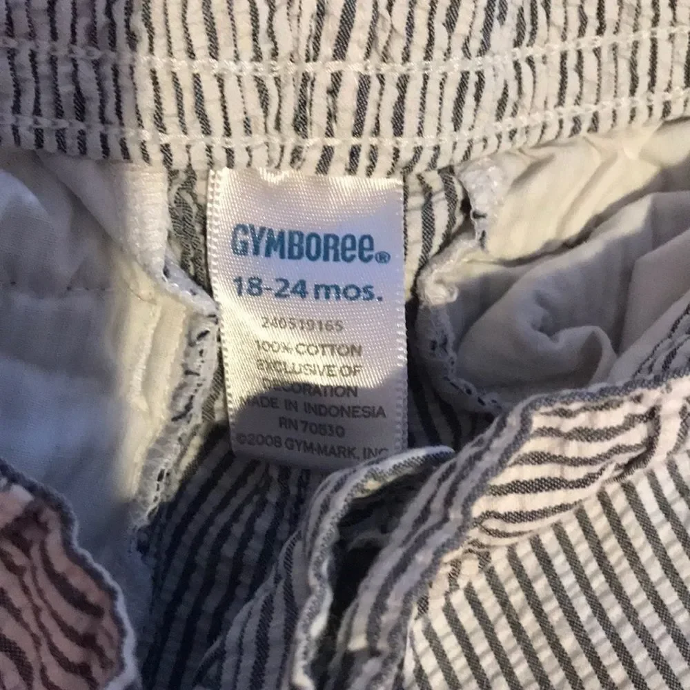 Gymboree seersucker pants